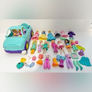 Polly Pocket Playset with Assorted Dolls and Accessories